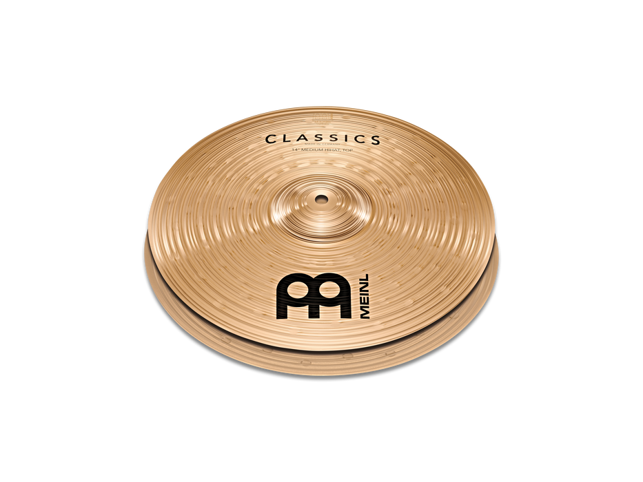 Meinl 14" Classics Powerful Hi-Hat Cymbals