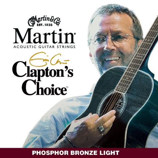 Martin MEC12 Clapton's Choice P.B. String Set, Light