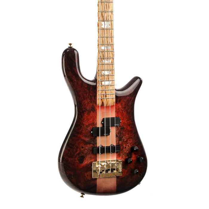 Spector USA Custom NS2 Bass Guitar - Fire Black Burst - CHUCKSCLUSIVE - #1348