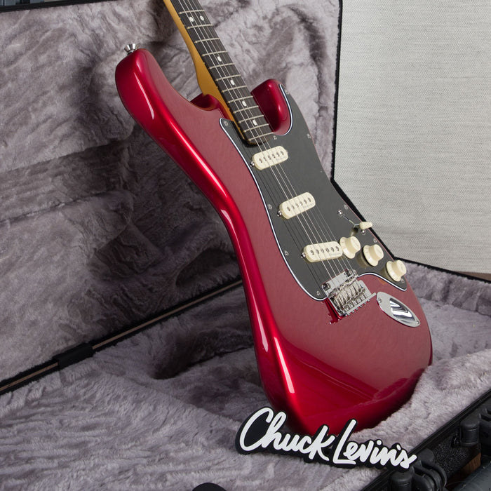 Fender Limited Edition American Professional II Stratocaster, Ebony Fingerboard - Candy Apple Red - Mint Open Box