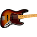 Fender American Professional II Jazz Bass, Maple Fingerboard - 3-Color Sunburst - New