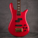 Spector Euro4 Classic Bass Guitar - Solid Red - #21NB16614