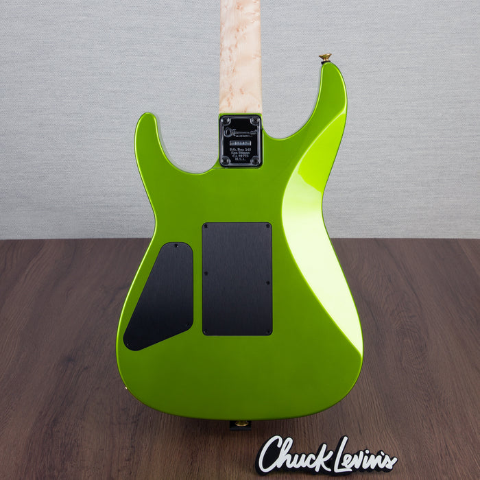 Charvel Masterbuilt Dinky 2H Electric Guitar - Lime Green Metallic - #C13142