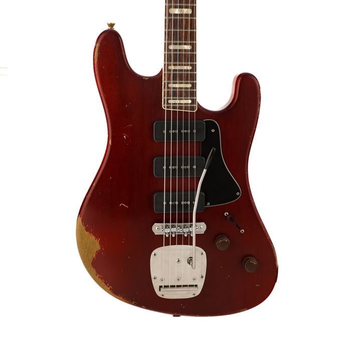 Castedosa Conchers Baritone Electric Guitar - Vintage Cherry