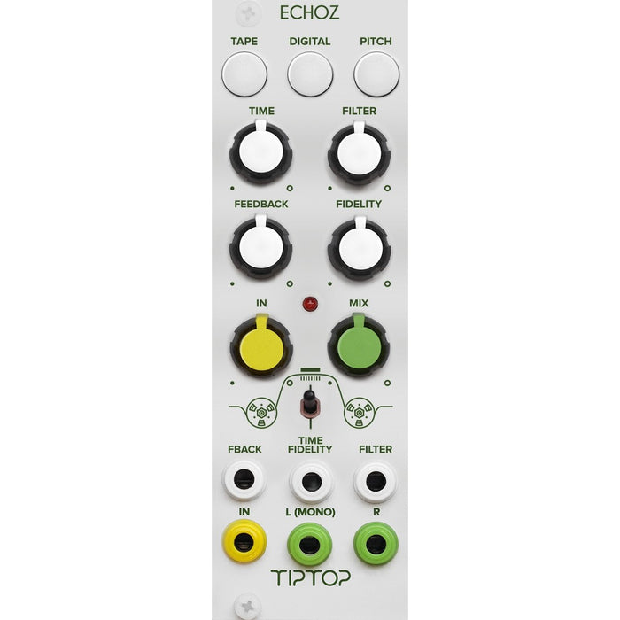 Tiptop Audio ECHOZ Delay Effects Module - White - New