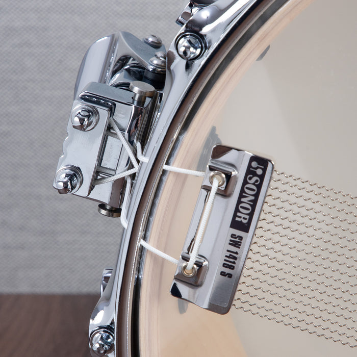 Sonor SQ1 Series 6.5 x 14-Inch Birch Snare Drum - Satin Gold Metallic