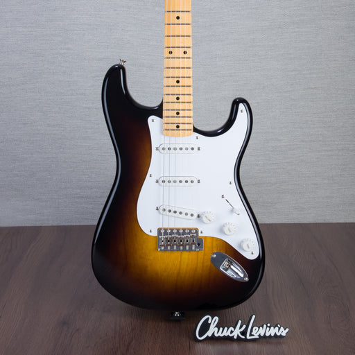 Fender Custom Shop Limited Edition 70th Anniversary 1954 Stratocaster NOS Guitar - Wide-Fade 2-Color Sunburst - #XN4155