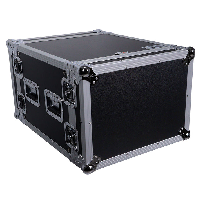 ProX T-8RSS 8U Space Amp Rack Mount ATA Flight Case 19-Inch Depth