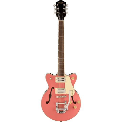 Grestch G2655T Streamliner JR. Double-Cut With Bigsby Semi-Hollow Electric Guitar - Coral - New