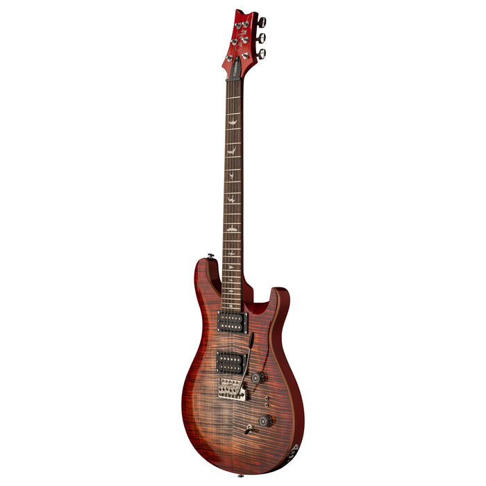 PRS SE Custom 24-08 Electric Guitar - Charcoal Cherry Burst - Preorder