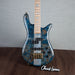 Spector Euro4 LT Bass Guitar - Exotic Poplar Burl Blue Fade - CHUCKSCLUSIVE - #]C121SN 21127