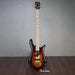 Spector Euro4LT Spalted Maple Bass Guitar - Fire Red Burst - CHUCKSCLUSIVE - #]C121SN 21136