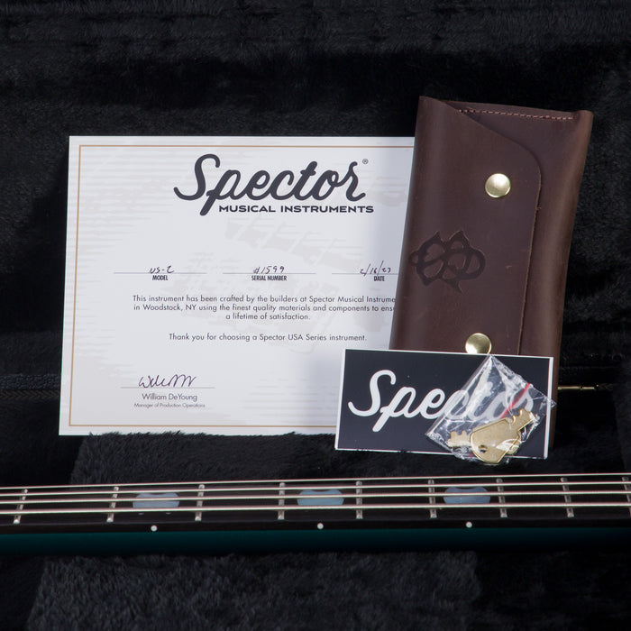 Spector USA Custom NS-2 Legends of Racing Limited Edition Bass Guitar - “Mr. Smooth” - CHUCKSCLUSIVE - #1599 - #1599