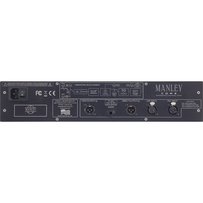 Manley CORE Reference Channel Strip