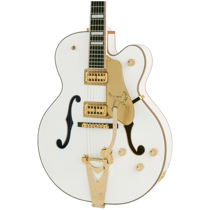 Gretsch G6136T-MGC Michael Guy Chislett Signature Falcon Electric Guitar - Vintage White