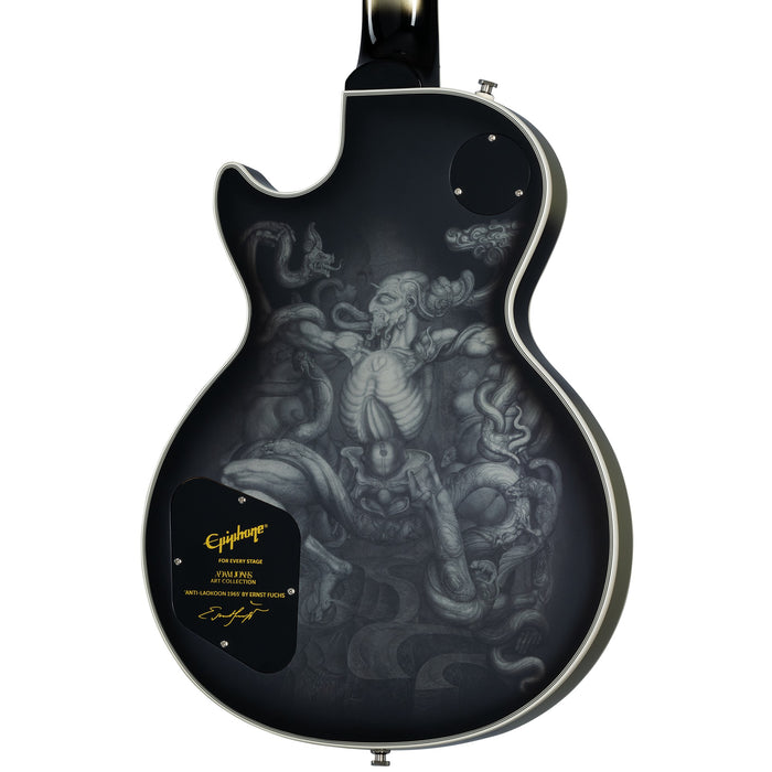 Epiphone Adam Jones Les Paul Custom Art Collection Ernst Fuchs' ANTI-LAOKOON 1965 Electric Guitar