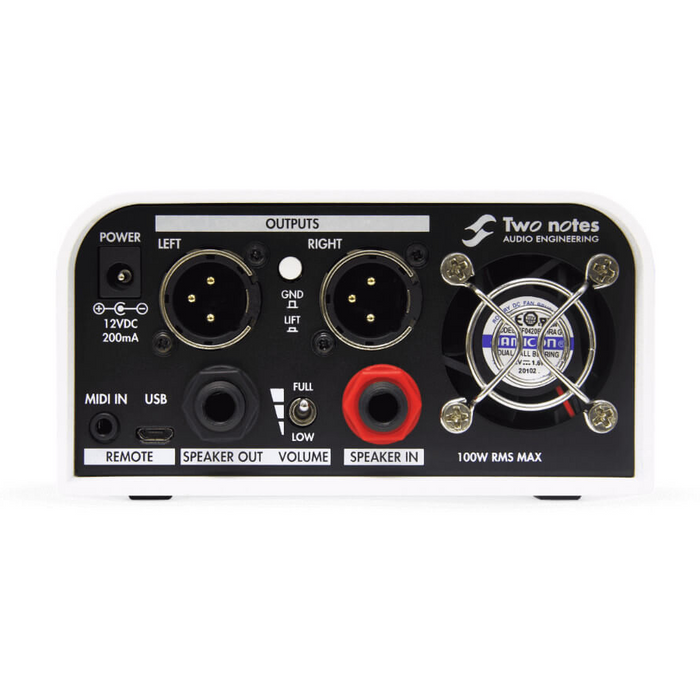 Two Notes Torpedo Captor X 8-Ohm Compact Load Box and Attenuator