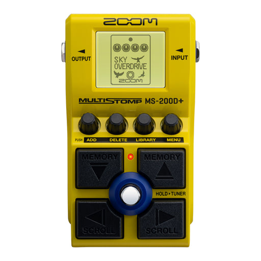 Zoom MS-200D+ MultiStomp Multi-Effects Pedal