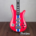 Spector USA Custom NS-2 Legends of Racing Limited Edition Bass Guitar - “Enzo Livery Red” - CHUCKSCLUSIVE - #1595