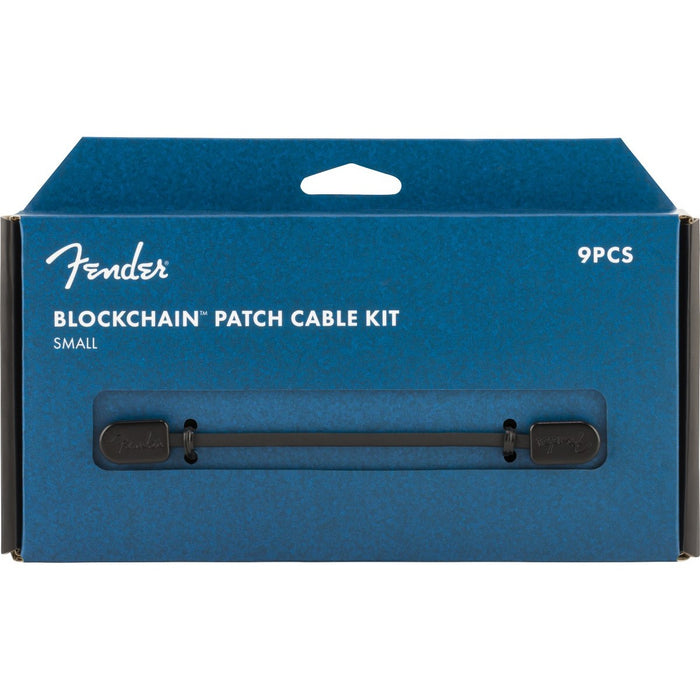 Fender Blockchain Patch Cable Kit Small - Black