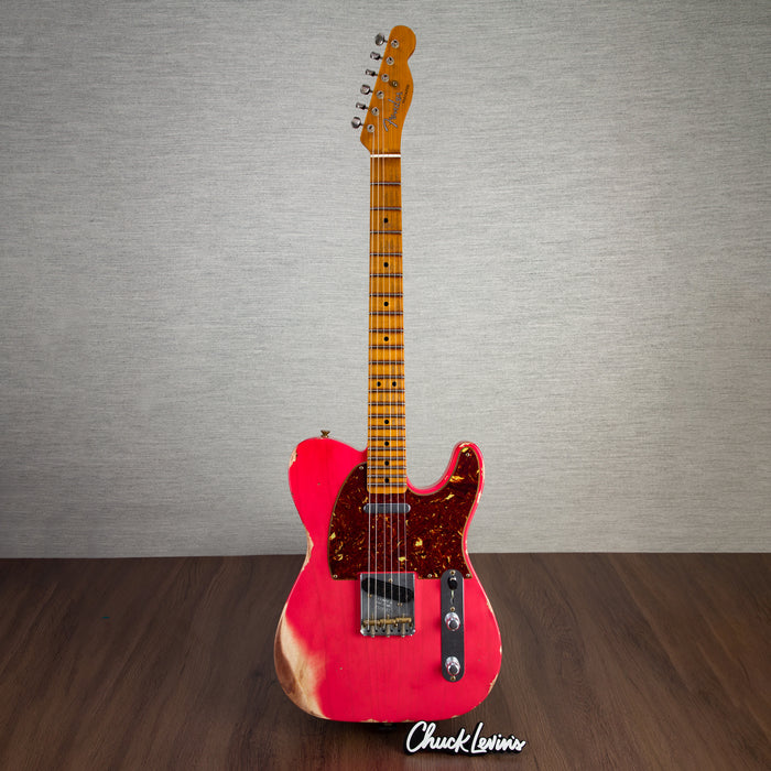 Fender Custom Shop 52 Telecaster Heavy Relic Electric Guitar - Watermelon King - CHUCKSCLUSIVE - #R128191