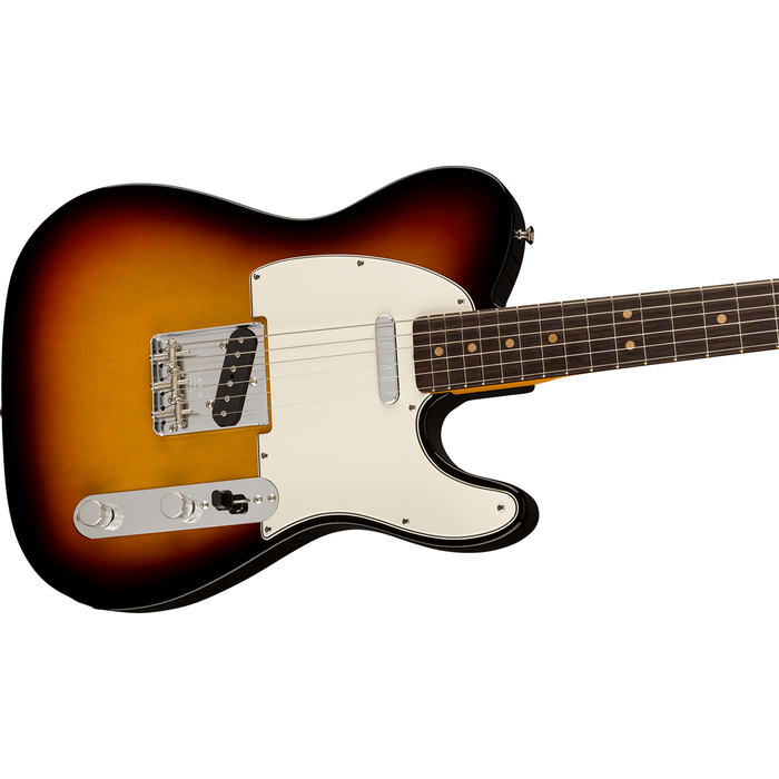 Fender American Vintage II 1963 Telecaster Electric Guitar with Rosewood Fingerboard - 3-Color Sunburst