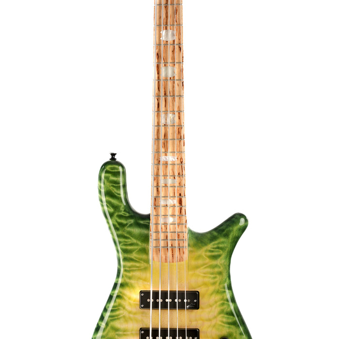 Spector USA Custom NS-5XL 5-String Bass Guitar - Alien Glow - CHUCKSCLUSIVE - #603