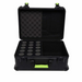 Shure by Gator SH-MICCASE15 Molded Case with Drops for 15 Wired Microphones and TSA-Approved Latches