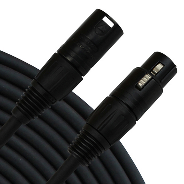 Chuck Levin's LGX15 15 Foot XLR Microphone Cable - Black