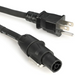 Hosa PRXN Series Power Cord with REAN Power X and Hosa NEMA 5-15P Connectors - 25-feet