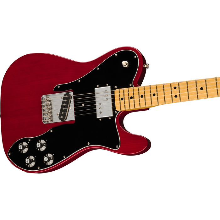 Fender American Vintage II 1977 Telecaster Custom Electric Guitar - Maple Fingerboard, Wine - New