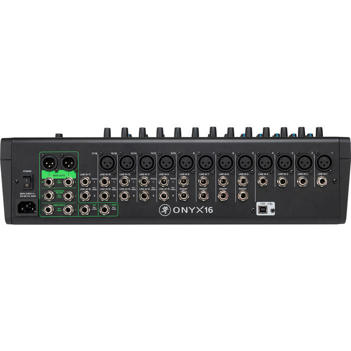 Mackie Onyx 16 Premium 16-Channel Analog USB Mixer