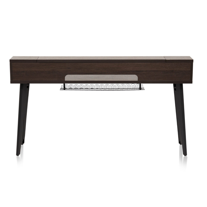 Gator Frameworks Elite Furniture Series 88-Note Keyboard Table - Dark Walnut