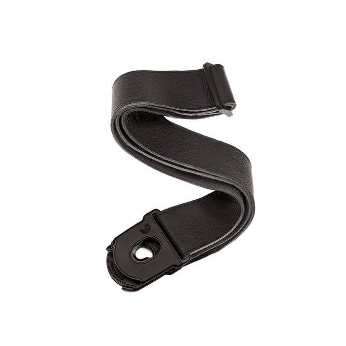 Planet Waves Planet Lock Guitar Strap - Leather Black