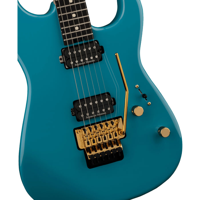 Charvel Pro-Mod San Dimas Style 1 FR Electric Guitars - Miami Blue