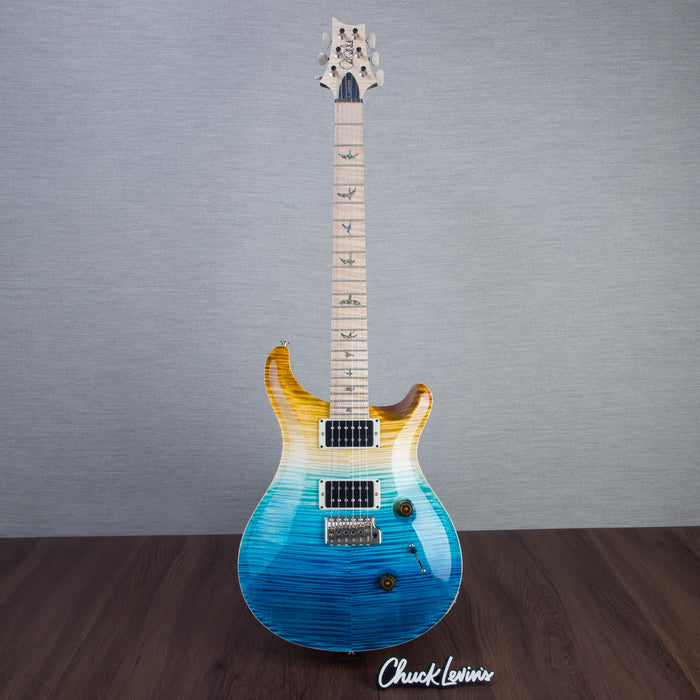 PRS Wood Library Custom 24 Electric Guitar - Private Stock Beach Fade Finish - CHUCKSCLUSIVE - #24038990