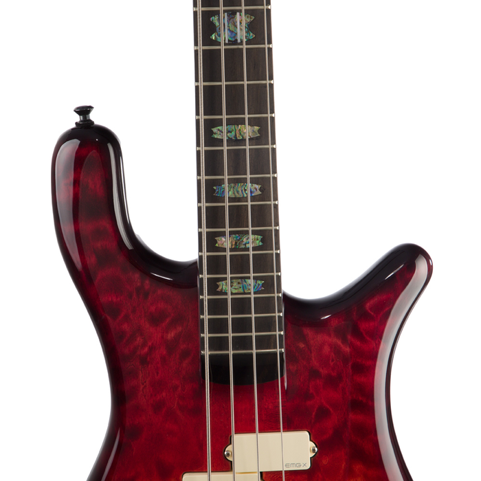 Spector USA Custom NS2 Bass Guitar - Lava Glow Gloss - #1276