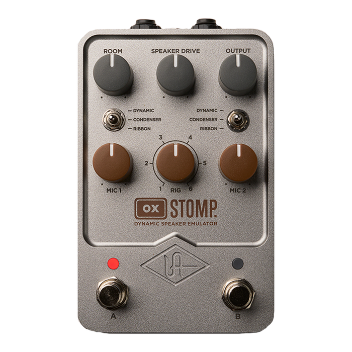 Universal Audio Ox Stomp Dynamic Speaker Emulator Effects Pedal