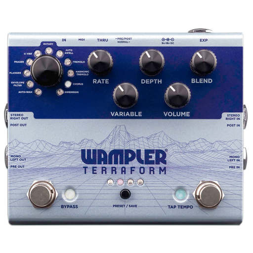 Wampler Pedals TERRAFORM Guitar Effect Pedals