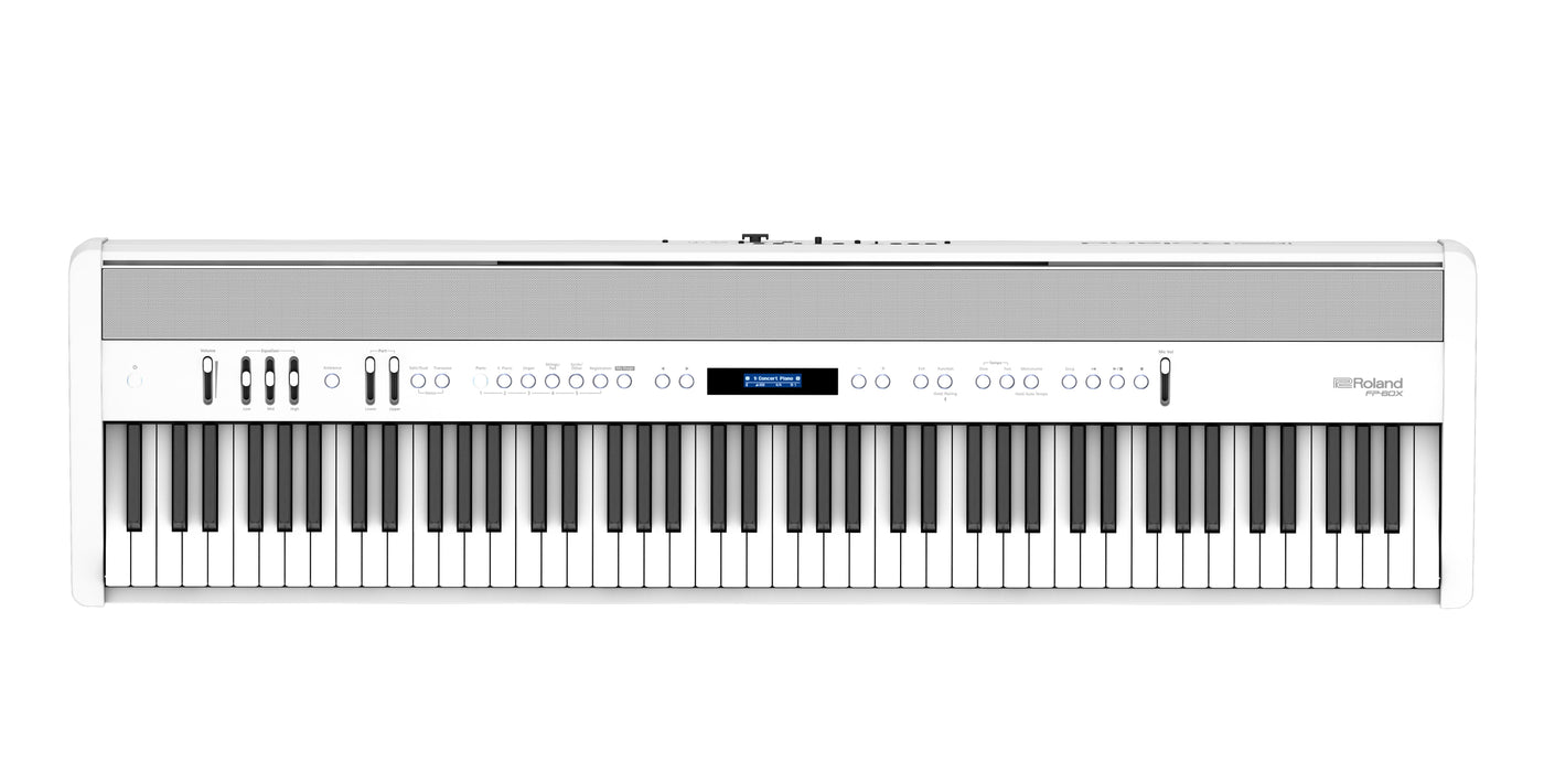 Roland FP-60X Digital Piano - White