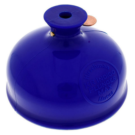 Hirschman Mutes KR Indigo Standard Plunger for Trumpet - New,Standard