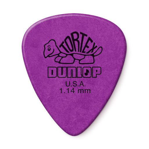 Dunlop Tortex Standard Guitar Picks 12-Pack - .114mm - Purple