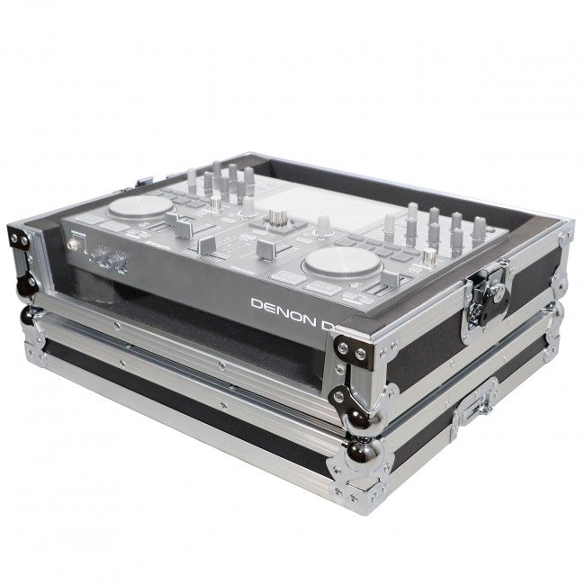 ProX Denon DJ Prime Go Flight Case - Silver