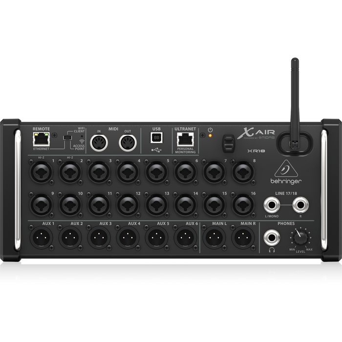 Behringer XR18 X Air Rack-Mounted Digital Mixer