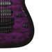 ESP M-III FR Quilt Maple Top Electric Guitar - Deep Purple Sunburst - #US22119