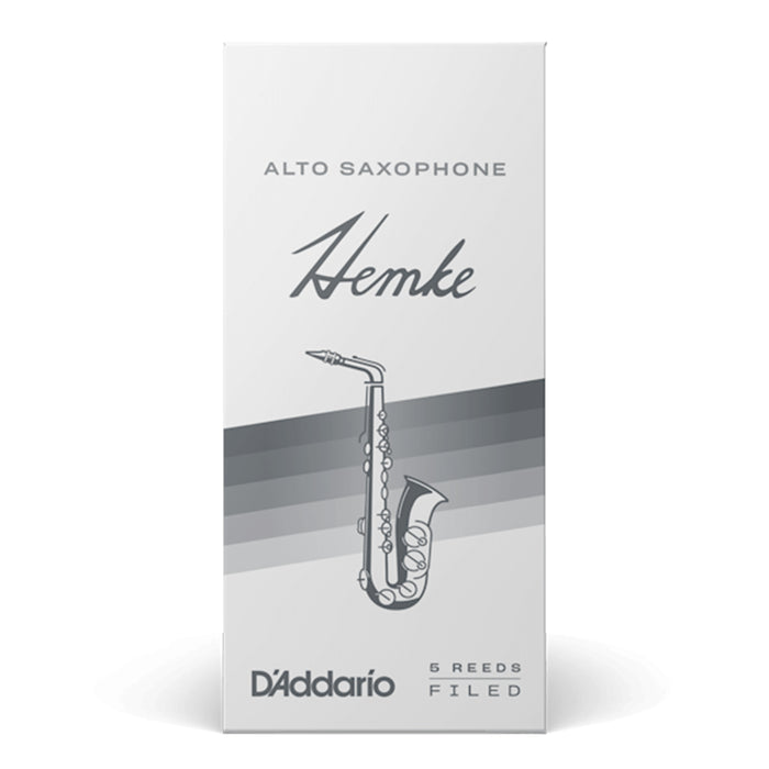 D'Addario RHKP5ASX Frederick L. Hemke Filed Alto Sax Reed 5-Pack - New,2.5