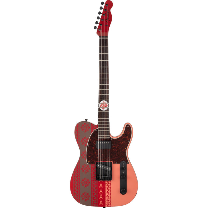 Fender Monster Hunter Rathalos Telecaster Electric Guitar - Rathalos Red