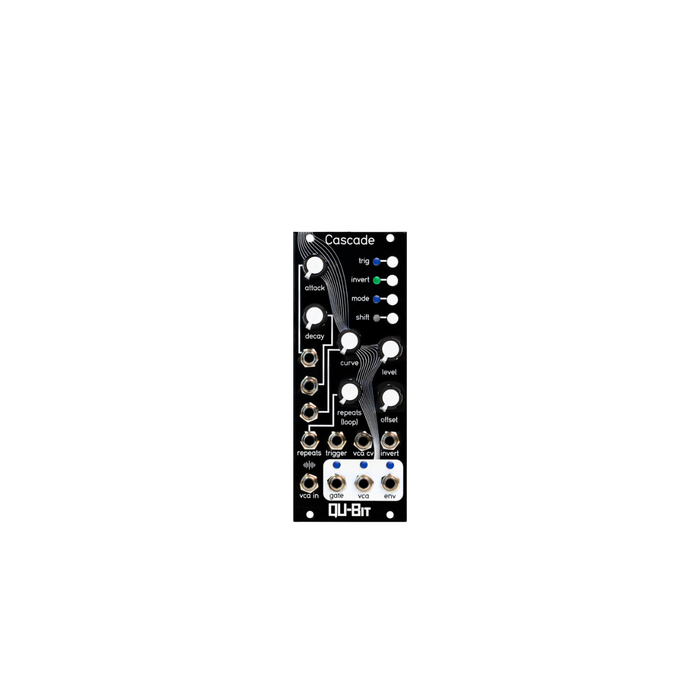 Qu-Bit Cascade - Ratcheting Envelope Generator Module