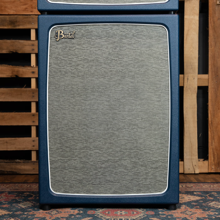 Bartel Roseland 45-Watt 2x12 Half-Stack Guitar Amplifier with Footswitchable Boost, Blue Tolex - CHUCKSCLUSIVE 65th Anniversary Edition