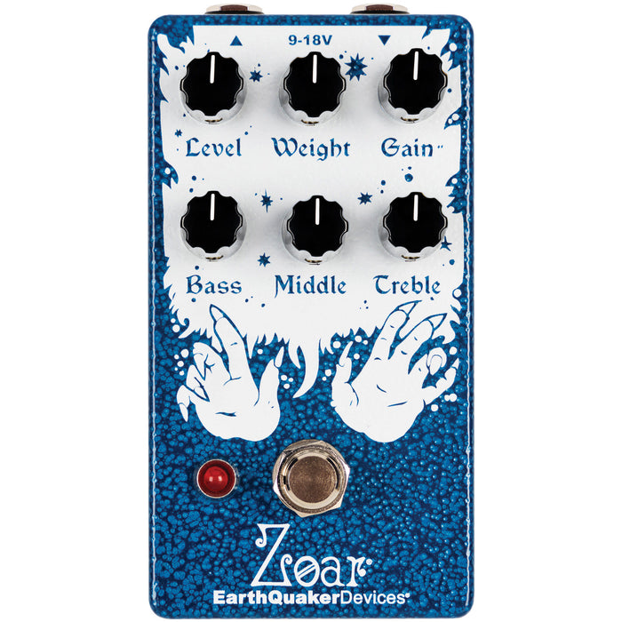 EarthQuaker Zoar Dynamic Audio Grinder Fuzz Distortion Pedal